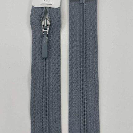 Spiralinis išsegamas užtrauktukas Pilkas, 65 cm