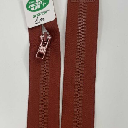 Išsegamas užtrauktukas Plytinis, 100 cm
