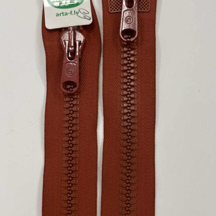 Dvipusis užtrauktukas Plytinė,60 cm
