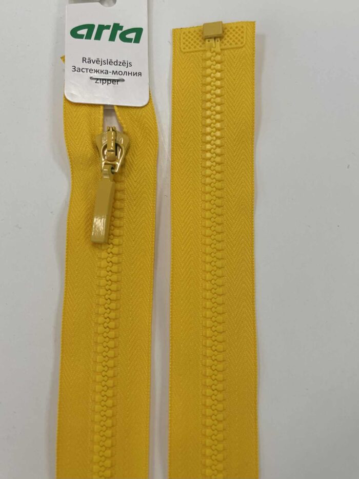 Užtrauktukas Geltonas, 80 cm
