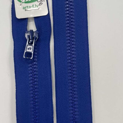 Išsegamas užtrauktukas Ryškiai mėlyna, 90 cm