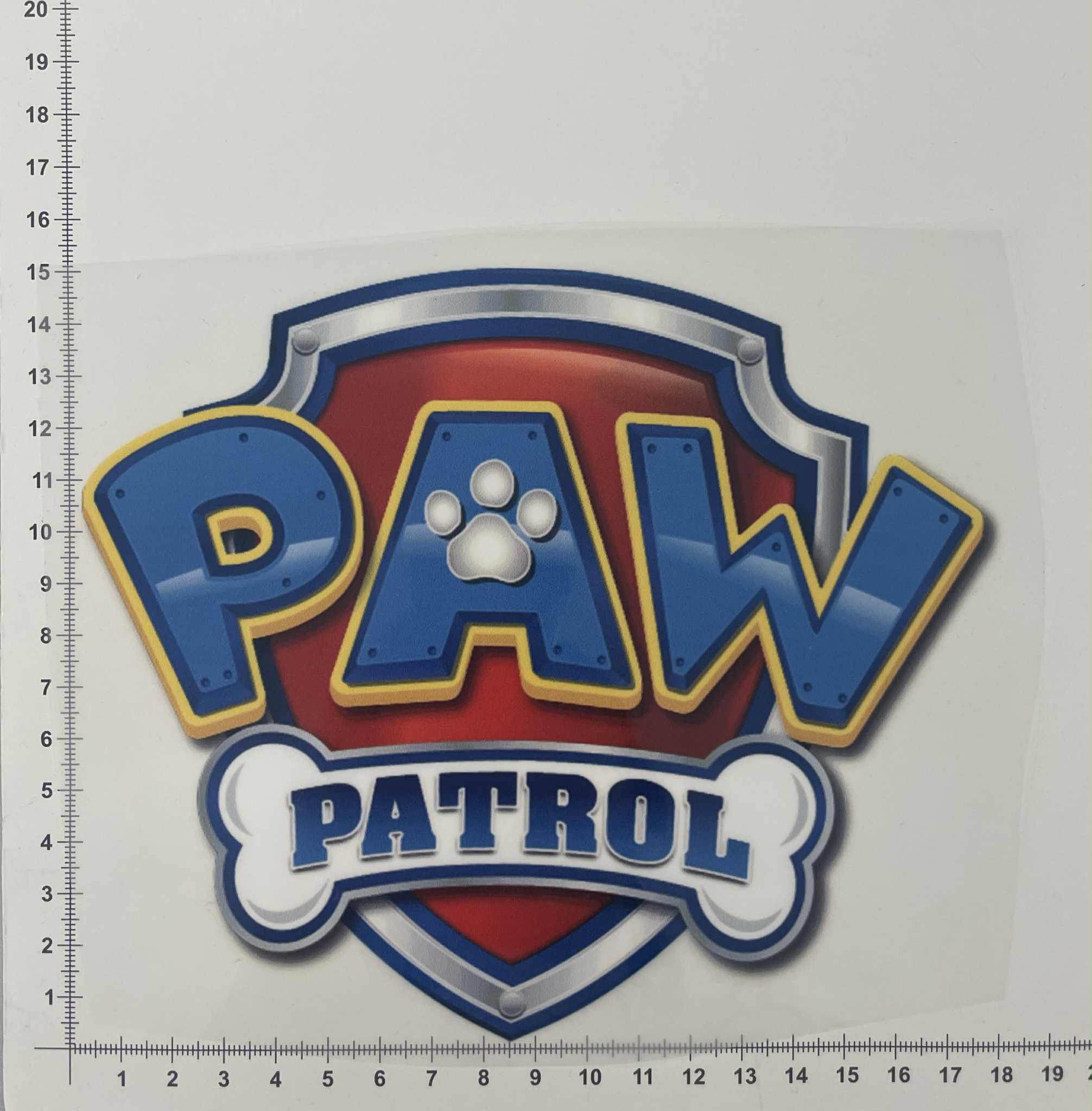 Termoaplikacija PAW Patrol Termoaplikacija PAW Patrol — siuvimo aplikacijos | Trys Pelėdos