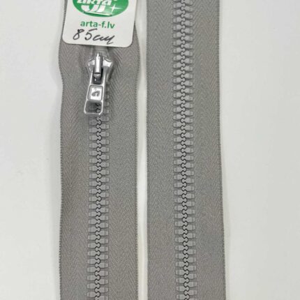 Užtrauktukas Pilkas, 85 cm — siuvimo užtrauktukai | Trys Pelėdos