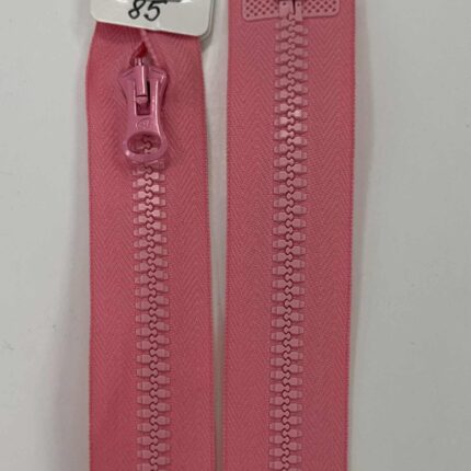 Užtrauktukas Rožinis, 85 cm — siuvimo užtrauktukai | Trys Pelėdos