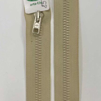 Užtrauktukas Smėlinis tamsesnis, 85 cm — siuvimo užtrauktukai | Trys Pelėdos