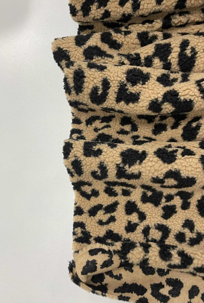 Teddy medžiaga Leopardinis