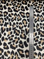 Soft veliūras su skaitmennine spauda Leopardo raštas