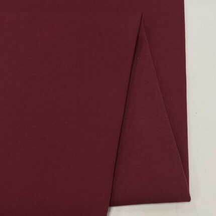 Pašiltintas, storas trikotažas Tamsi bordo