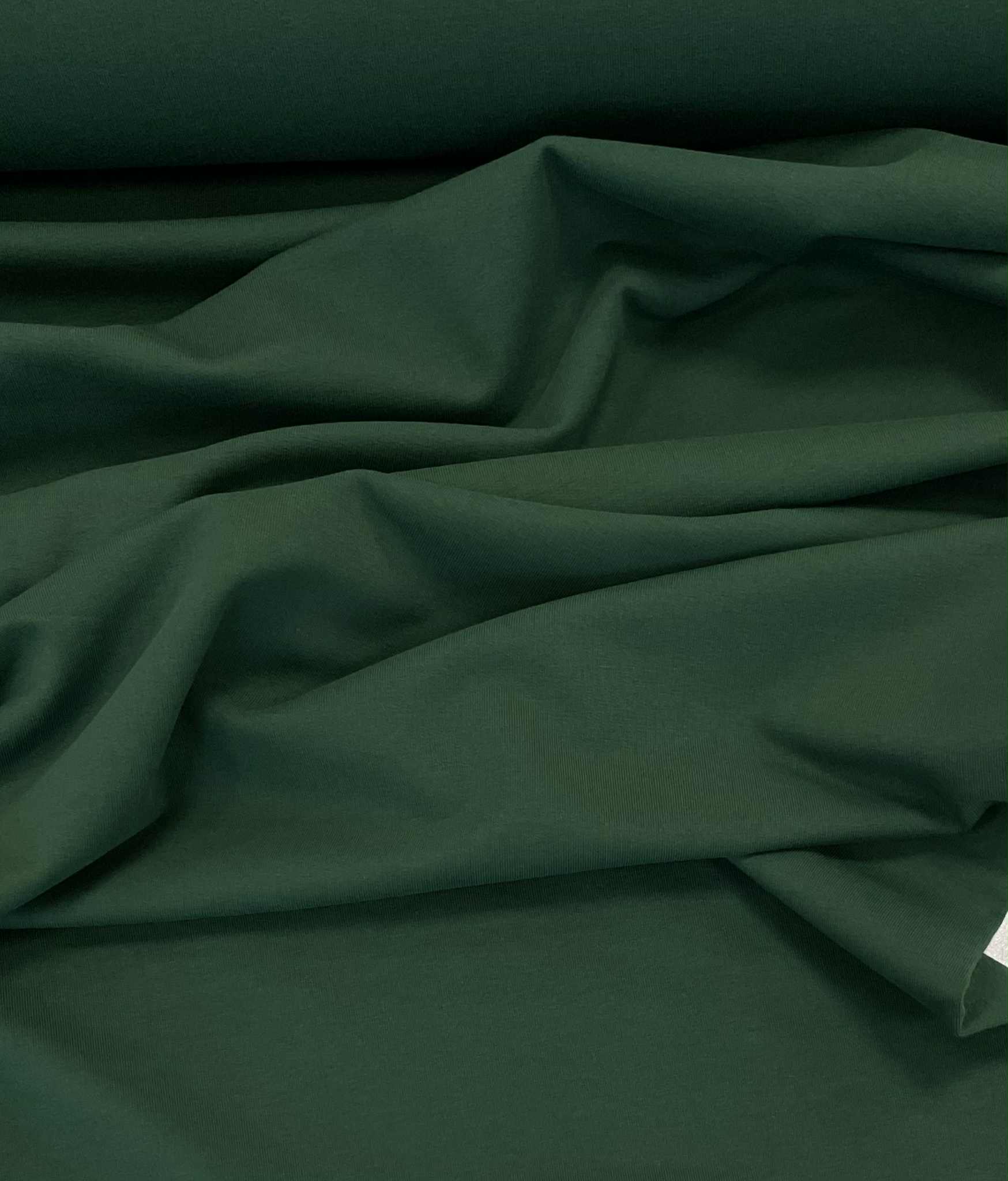 Kilpinis trikotažas DEEP GREEN, 240 g/m2 Kilpinis trikotažas DEEP GREEN, 240 g/m2 — trikotažas | Trys Pelėdos
