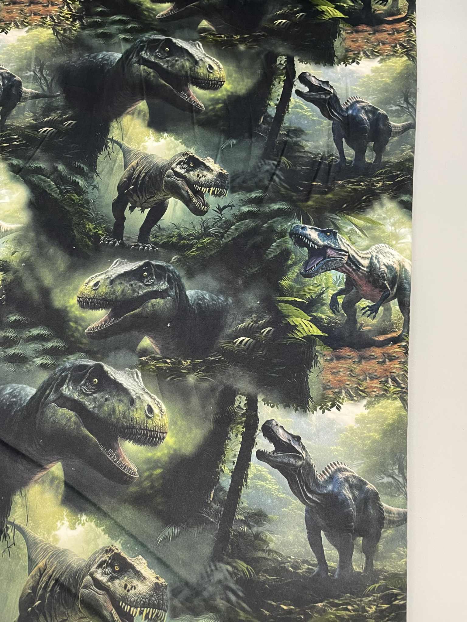 Soft veliūras su skaitmenine spauda Dinozaurai Soft veliūras su skaitmenine spauda Dinozaurai
