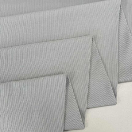 Vidutinis rib trikotažas COOL GRAY — trikotažas | Trys Pelėdos