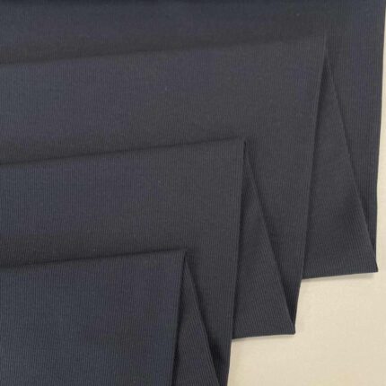 Vidutinis rib trikotažas OMBRE BLUE — trikotažas | Trys Pelėdos