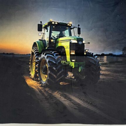 Soft veliūro, skaitmeninės spaudos panelė Traktorius