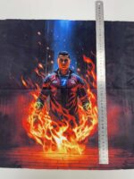 Soft veliūro, skaitmeninės spaudos panelė Ronaldo 7