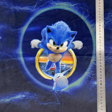 Soft veliūro, skaitmeninės spaudos panelė Sonikas