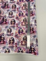 Kilpinis, skaitmeninės spaudos trikotažas Mergaitė su šuniuku