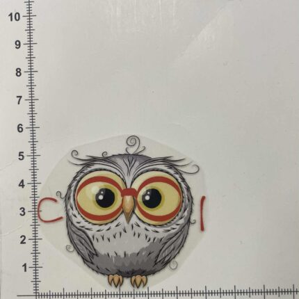 Termoaplikacija Pelėda su akiniais