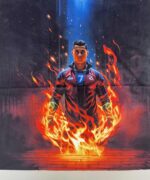 Soft veliūro, skaitmeninės spaudos panelė Ronaldo 7