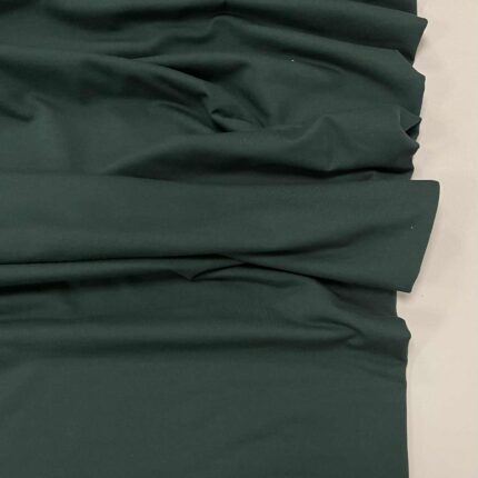 Pašiltintas, nestoras elastingas trikotažas Forest green