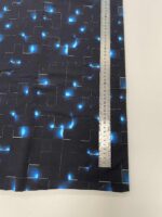 Kilpinis, skaitmeninės spaudos trikotažas Šviečiantys kvadratai