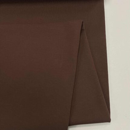 Pašiltintas, storas trikotažas Chocolate brown