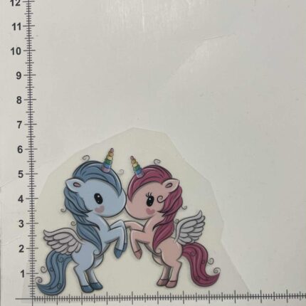 Termoaplikacija Du vienaragiai