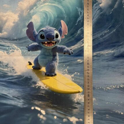 Soft veliūro, skaitmeninės spaudos panelė Stičas