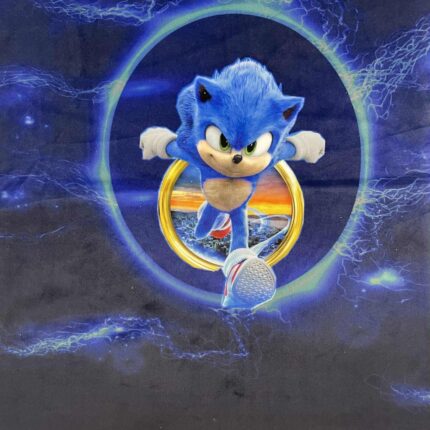 Soft veliūro, skaitmeninės spaudos panelė Sonikas