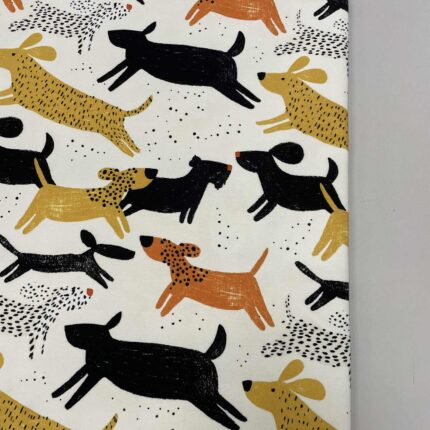 Kilpinis, skaitmeninės spaudos trikotažas Šuniukai