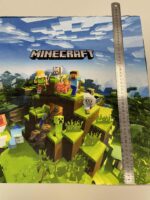 Soft veliūro, skaitmeninės spaudos panelė Minecraft