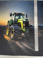 Soft veliūro, skaitmeninės spaudos panelė Traktorius