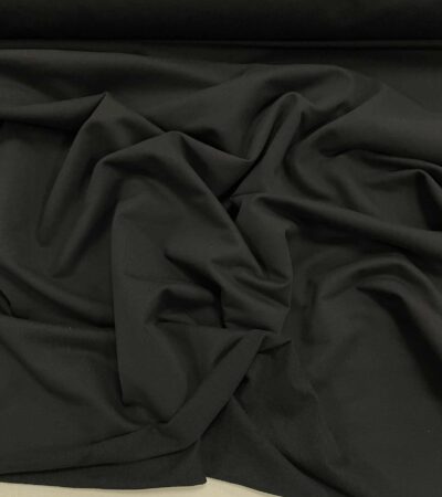 Kilpinis trikotažas DARK BLACK, 240 g/m2