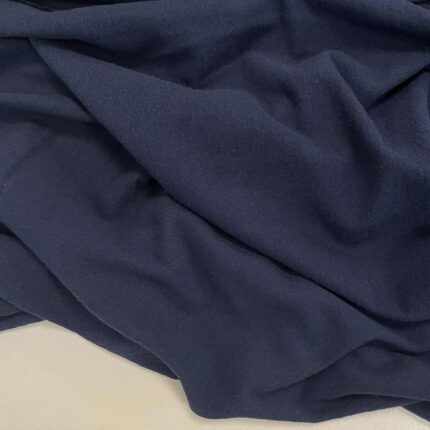 Pašiltintas, nestoras elastingas trikotažas Navy