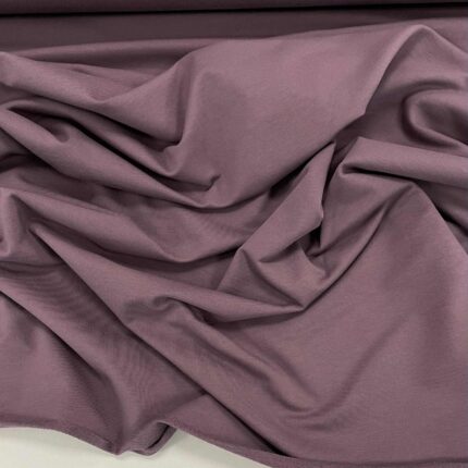 Kilpinis trikotažas DARK PLUM, 240 g/m2