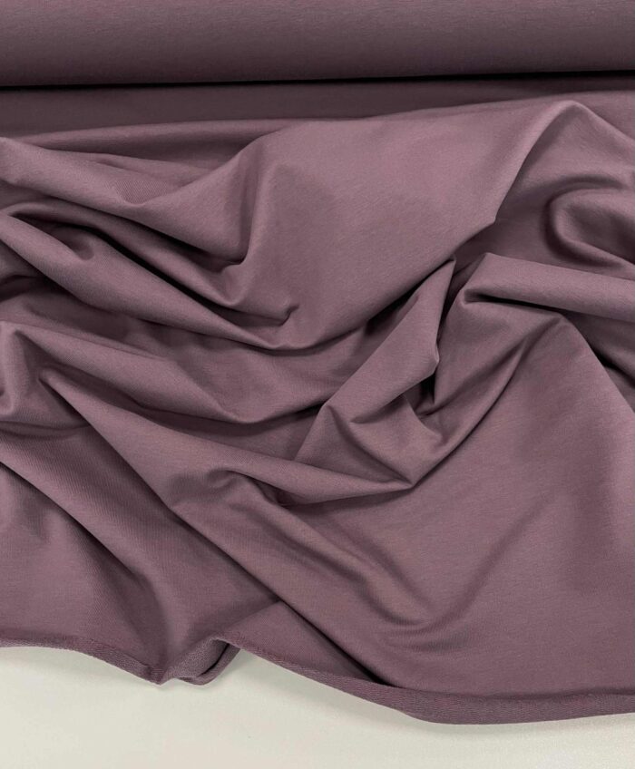 Kilpinis trikotažas DARK PLUM, 240 g/m2