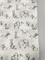 Kilpinis, skaitmeninės spaudos trikotažas Origami