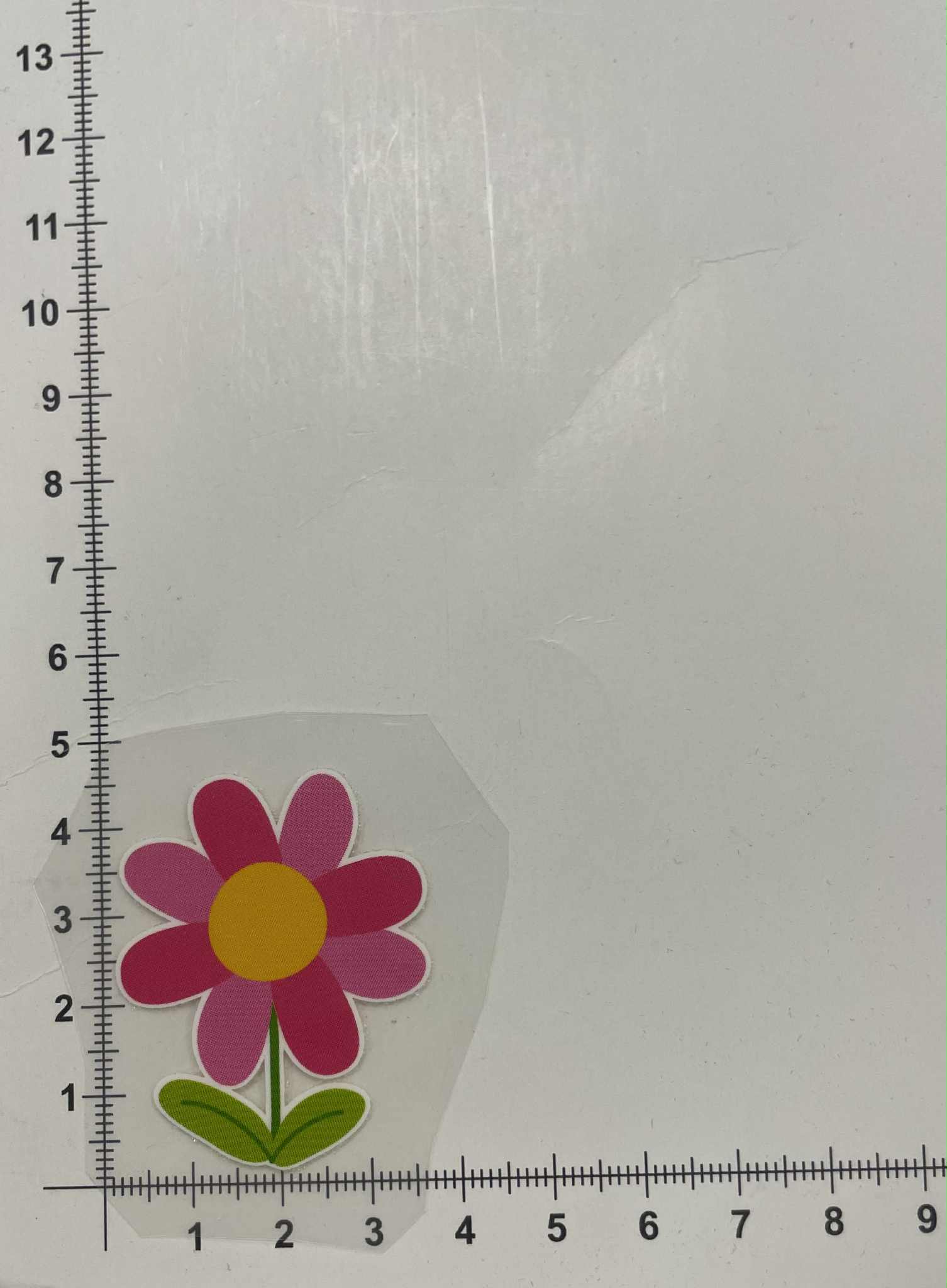 Termoaplikacija Rožinė Gėlytė Termoaplikacija Rožinė Gėlytė