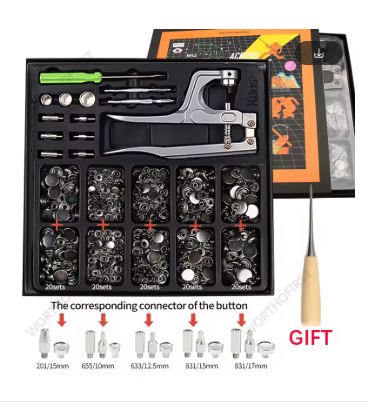 Metalinių spaudžių rinkinys