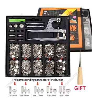 Metalinių spaudžių rinkinys