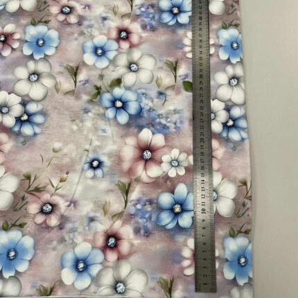 Kilpinis, skaitmeninės spaudos trikotažas Gėlytės