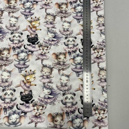 Kilpinis, skaitmeninės spaudos trikotažas Mažos balerinos