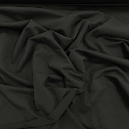 Kilpinis trikotažas DARK BLACK, 240 g/m2 — trikotažas | Trys Pelėdos