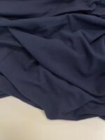 Pašiltintas, nestoras elastingas trikotažas Navy (2 nuotr.) — trikotažas | Trys Pelėdos