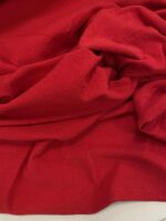 Pašiltintas, nestoras elastingas trikotažas Red (2 nuotr.) — trikotažas | Trys Pelėdos