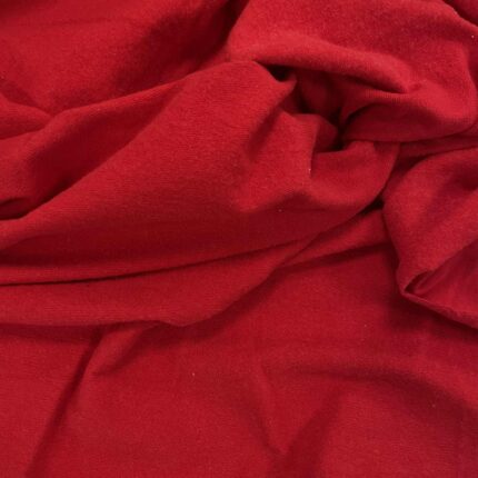 Pašiltintas, nestoras elastingas trikotažas Red (2 nuotr.) — trikotažas | Trys Pelėdos