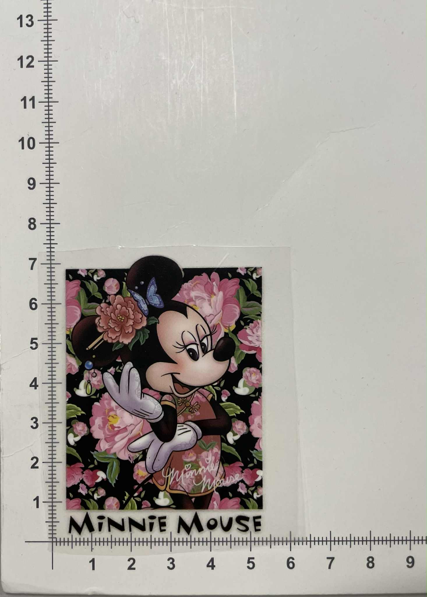 Termoaplikacija Minnie Mouse Termoaplikacija Minnie Mouse, maža — siuvimo aplikacijos | Trys Pelėdos