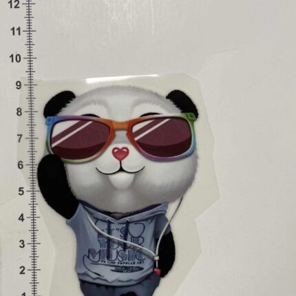 Termoaplikacija Panda, maža — siuvimo aplikacijos | Trys Pelėdos