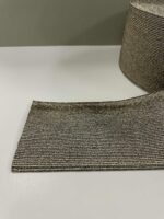 Metalizuota guma 80 mm, Auksinė/juoda