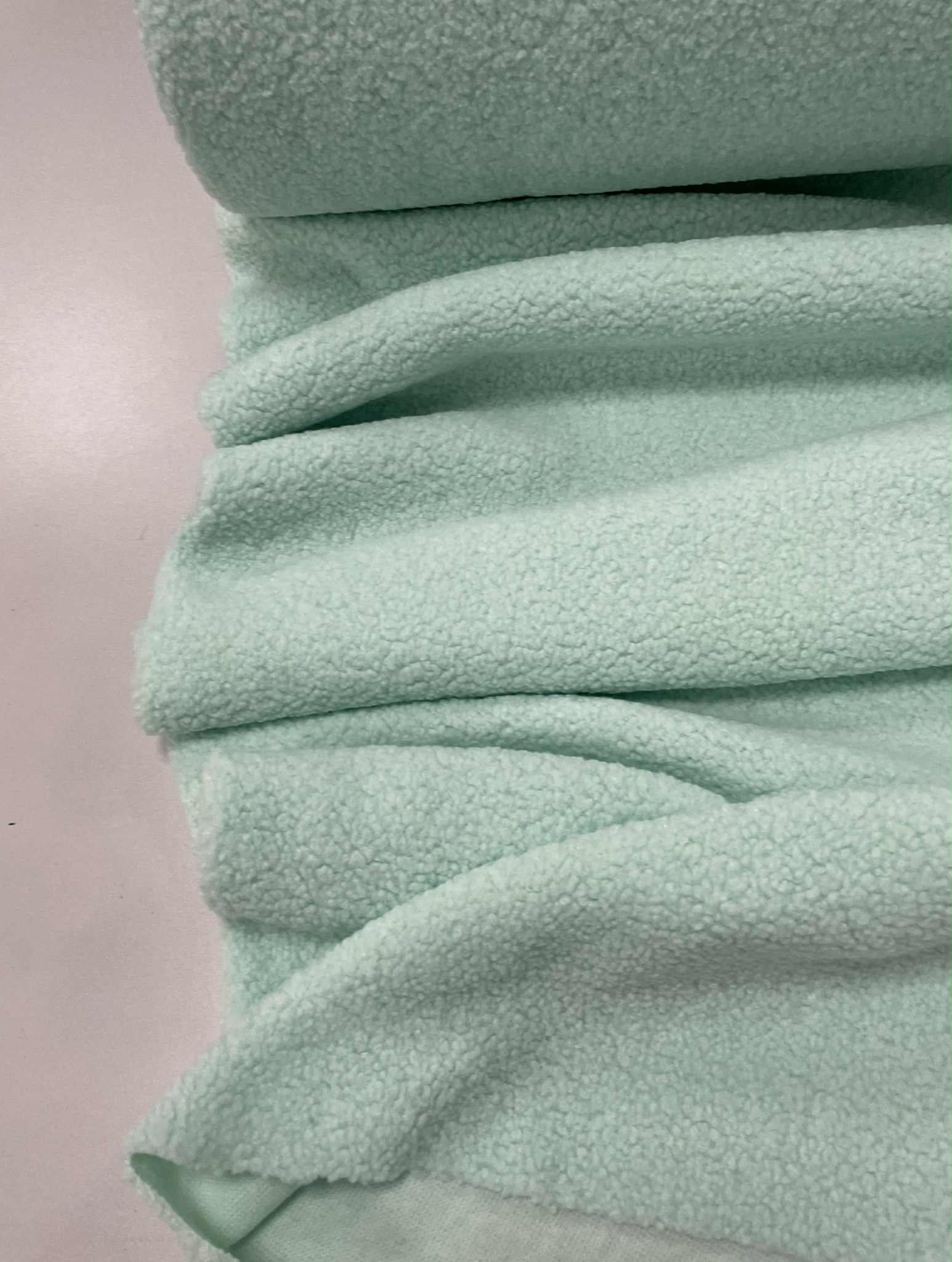 Teddy medžiaga Mėtinis Teddy medžiaga Mėtinis