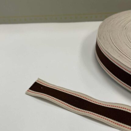 Dekoratyvinė guma 25 mm, Ruda